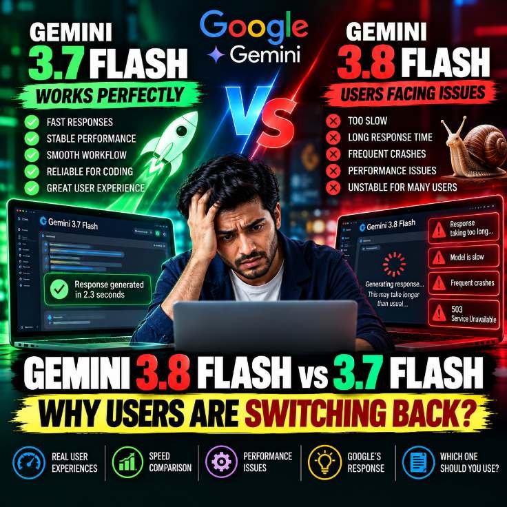 Gemini 3.8 Flash vs 3.7 Flash: Why Users Are Switching Back